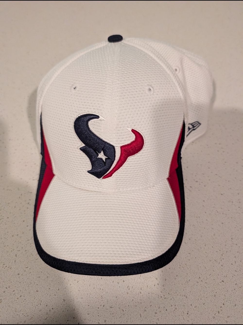 Men's White Houston Texans Performance Cap And Astro Hat Used